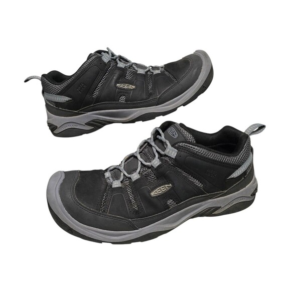 Keen Circadia Vent Low Hiking Shoes Mens Size 13 Black Steel Grey READ main image 9